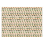 Nappe Quatre Espagnols Cavaliers dans un champ de fleurs (Devant (Horizontal))