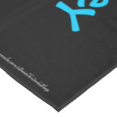 Nappe Quatre-vingt-dixième fête d'anniversaire (Angle)