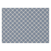 Nappe Quatrefoil gris bleu (Devant (Horizontal))