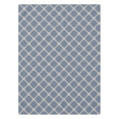 Nappe Quatrefoil gris bleu (Devant)
