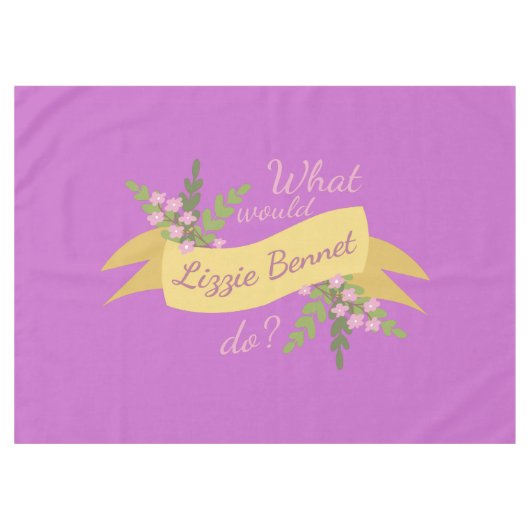 Nappe Que ferait Lizzie Bennet ? II (Devant (Horizontal))