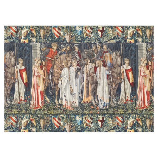 Nappe Quête pour le Saint Graal, Armement, Départ des Ch (Devant (Horizontal))