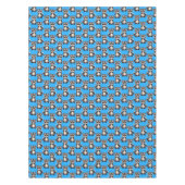 Nappe Raccoon Pattern Design Blue  (Devant)