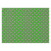 Nappe Raccoon Pattern Design Green  (Devant (Horizontal))