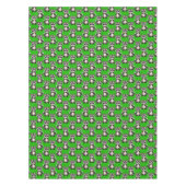 Nappe Raccoon Pattern Design Green  (Devant)