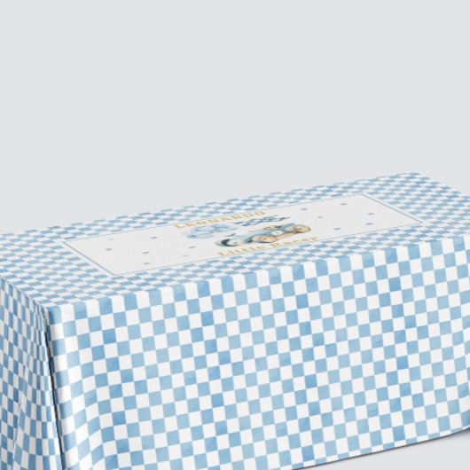 Nappe Racing Car Checkered Blue Flag Little Racer