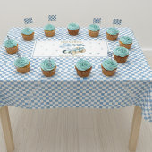 Nappe Racing Car Checkered Blue Flag Little Racer