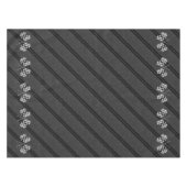 Nappe Racing Flags Design on Stripes Carbon Fiber (Devant (Horizontal))