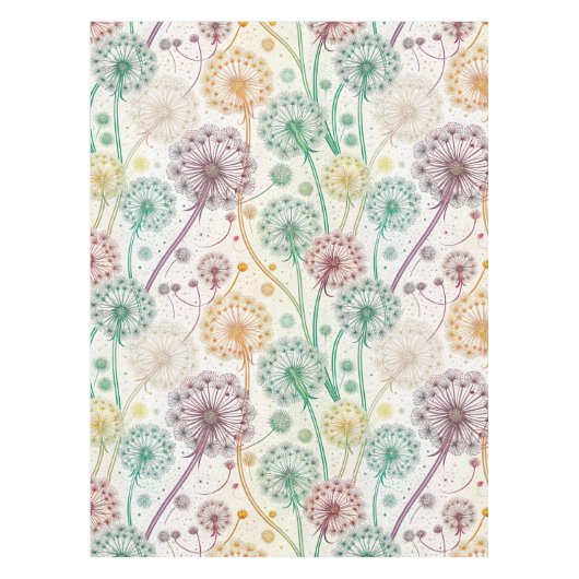 Nappe Rainbow Dandelion Breeze - Flore capricieuse (Devant)