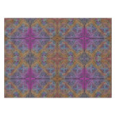 Nappe Rainbow Kaleidoscope Mandala (Devant (Horizontal))
