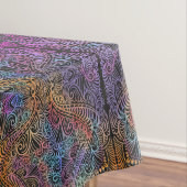 Nappe Rainbow Kaleidoscope Mandala (In Situ)