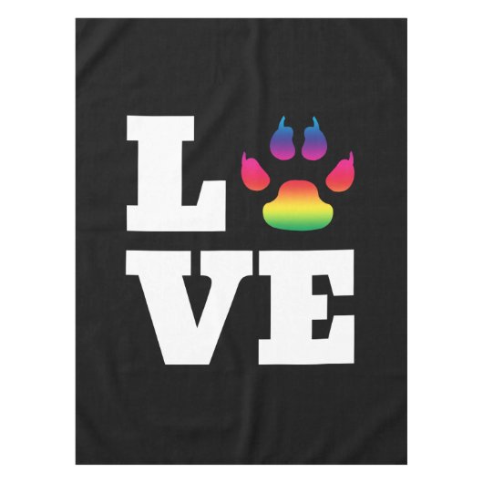 Nappe Rainbow paw (Devant)