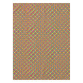 Nappe Rainbows style années 70 et Motif graphique Sun (Devant)