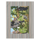 Nappe Raisins de vigne sur vigne (Devant)