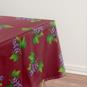 Nappe Raisins de vin rouge sur Bourgogne