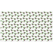 Nappe Raisins de vin rouge sur fond blanc (Devant (Horizontal))