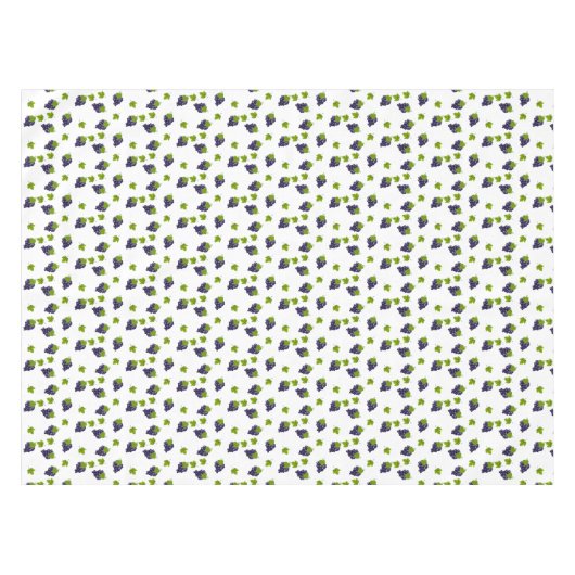 Nappe Raisins en blanc (Devant (Horizontal))