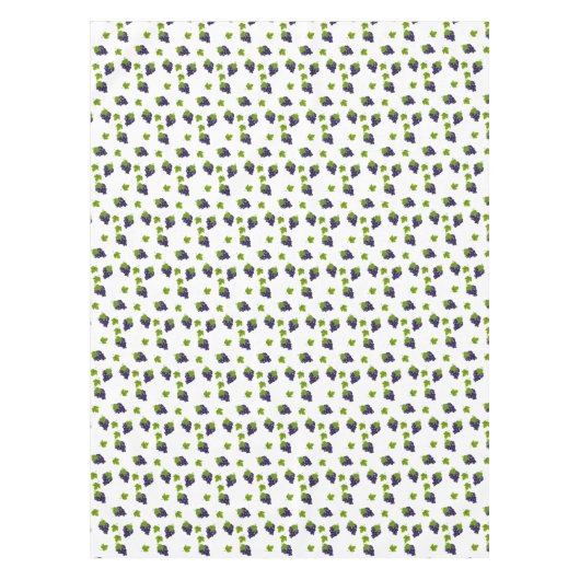 Nappe Raisins en blanc (Devant)