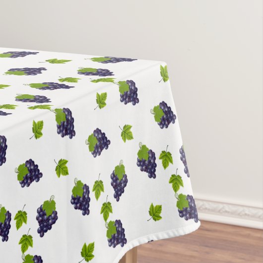 Nappe Raisins sur fond blanc (In Situ)