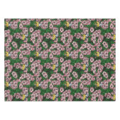 Nappe Rameaux bleus dans le cerisier en fleurs en vert (Devant (Horizontal))