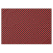 Nappe Ramsay tartan rouge noir plaid (Devant (Horizontal))