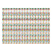 Nappe Rangées de casse-noix colorés modernes (Devant (Horizontal))