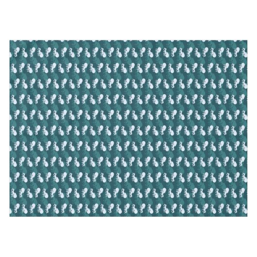 Nappe Rangées de motif de poulpe (Devant (Horizontal))