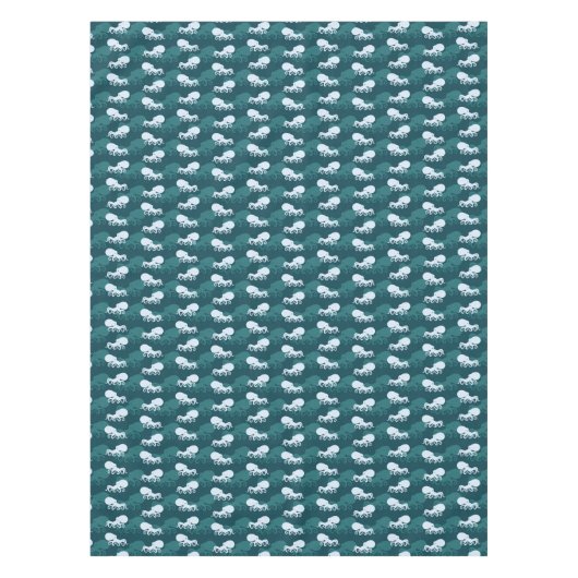 Nappe Rangées de motif de poulpe (Devant)