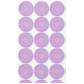 Nappe Rangoli floral à éclaboussure de peinture Holi (Devant)