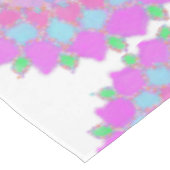 Nappe Rangoli floral à éclaboussure de peinture Holi (Angle)