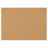 Nappe Rattan Jaune Tissé Graphique sur Brown personnalis (Devant (Horizontal))