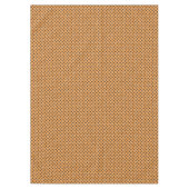 Nappe Rattan Jaune Tissé Graphique sur Brown personnalis (Devant)