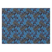 Nappe Ravins et roses bleus (Devant (Horizontal))