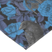 Nappe Ravins et roses bleus (Angle)