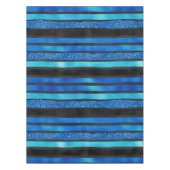 Nappe Rayé Bleu Et Noir (Devant)