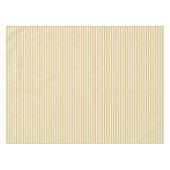 Nappe Rayé jaune et blanc voilé (Devant (Horizontal))