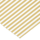Nappe Rayé jaune et blanc voilé (Angle)