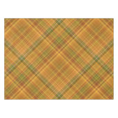 Nappe Rayé jaune, orange et vert de verge d'or (Devant (Horizontal))