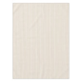 Nappe rayée beige clair moderne (Devant)