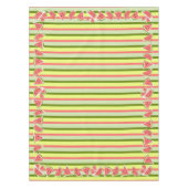 Nappe rayée de pièces de pastèque (Devant)