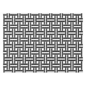 Nappe Rayée Noir et Blanc (Devant (Horizontal))