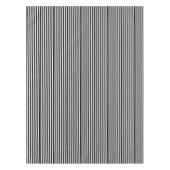 Nappe rayée noir et blanc (Devant)