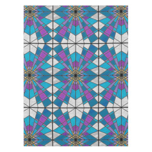 Nappe Rayon en verre de teint bleu et violet