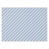 Nappe Rayure Bleue & Blanche (Devant (Horizontal))