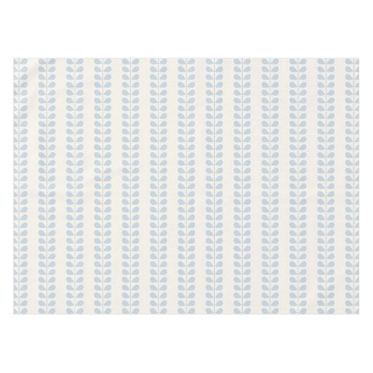 Nappe Rayure de feuille bleu clair (Devant (Horizontal))