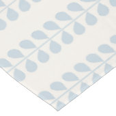 Nappe Rayure de feuille bleu clair (Angle)