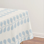 Nappe Rayure de feuille bleu clair (In Situ)