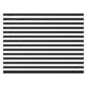 Nappe Rayure épaisse noir et blanc (Devant (Horizontal))