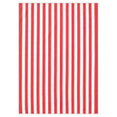 Nappe Rayure Épaisse Rouge et Blanche (Devant)