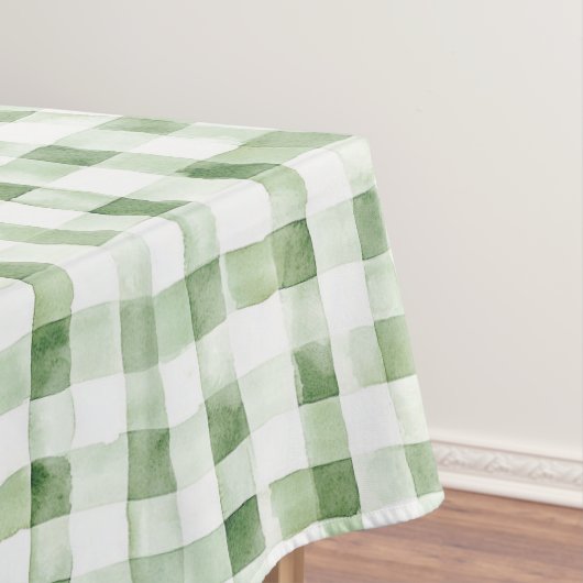 Nappe Rayures à carreaux verts blancs (In Situ)